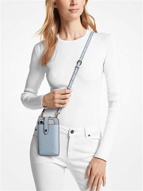 buy michael kors phone wallet crossbody|michael kors crossbody phone bag.